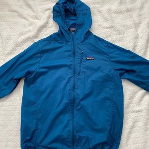 Patagonia Light Weight Blue windbreaker Size L